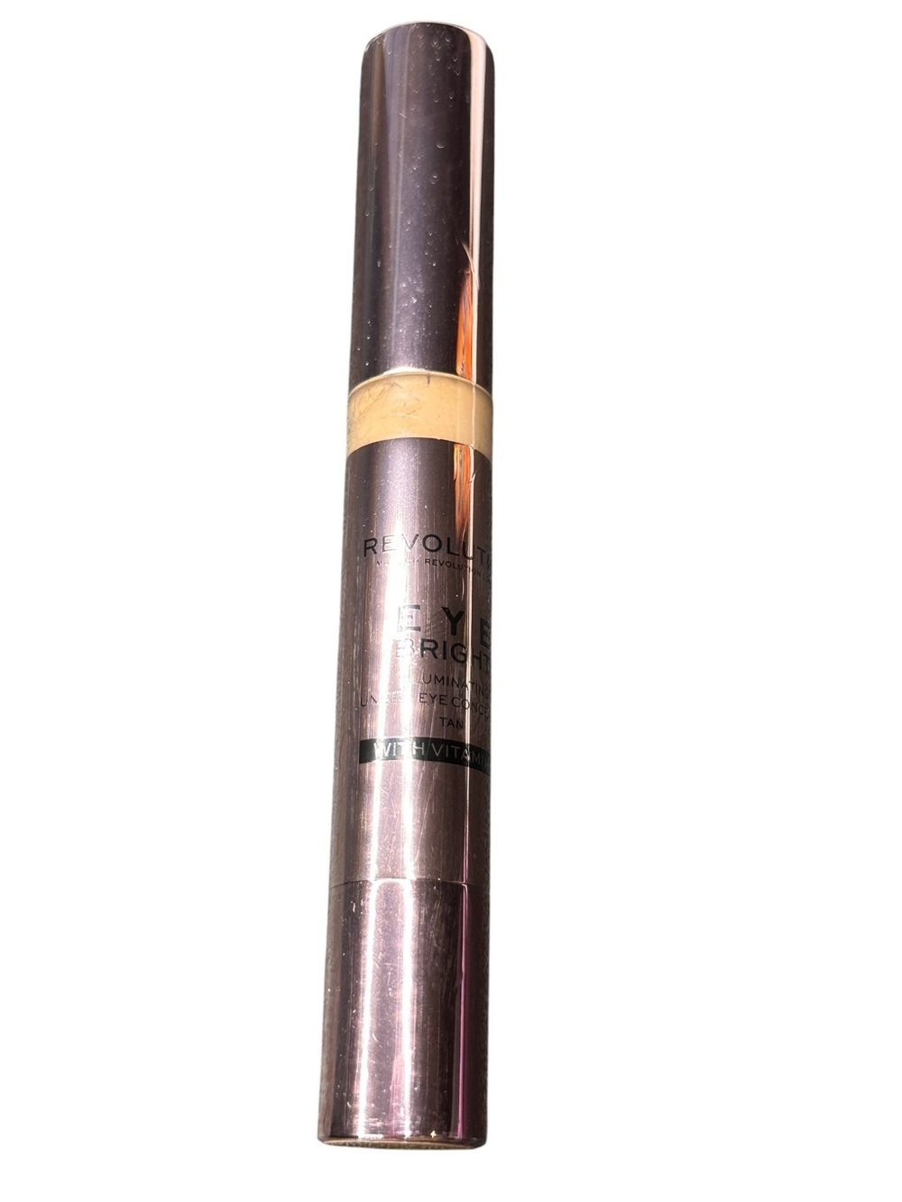 Makeup Revolution Eye Bright Illuminating Under Eye Concealer - Tan NWT